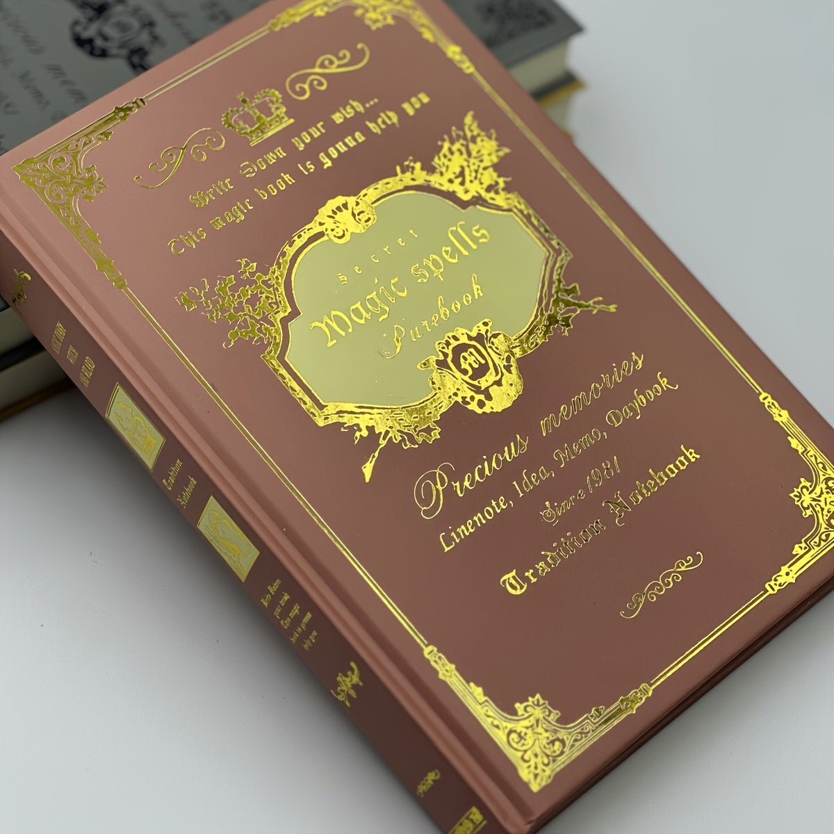 [Magic Spells Notebook] 160/320 Pages A5 Magic Spells Notebook - Thick Art Paper Hardcover - English - Perfect for School, Office, Home