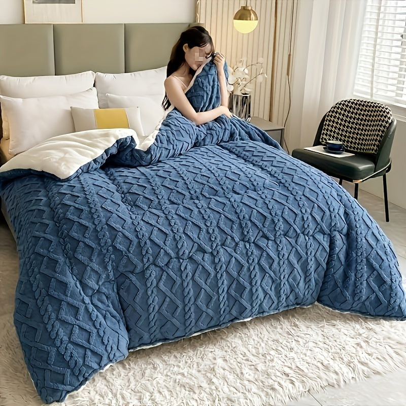 Soft and Thick Luxurious Taffeta Comforter