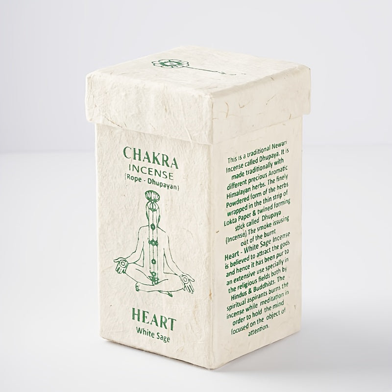 1pc of Nepalese seven chakra rope incense sticks, about 35pcs per pack