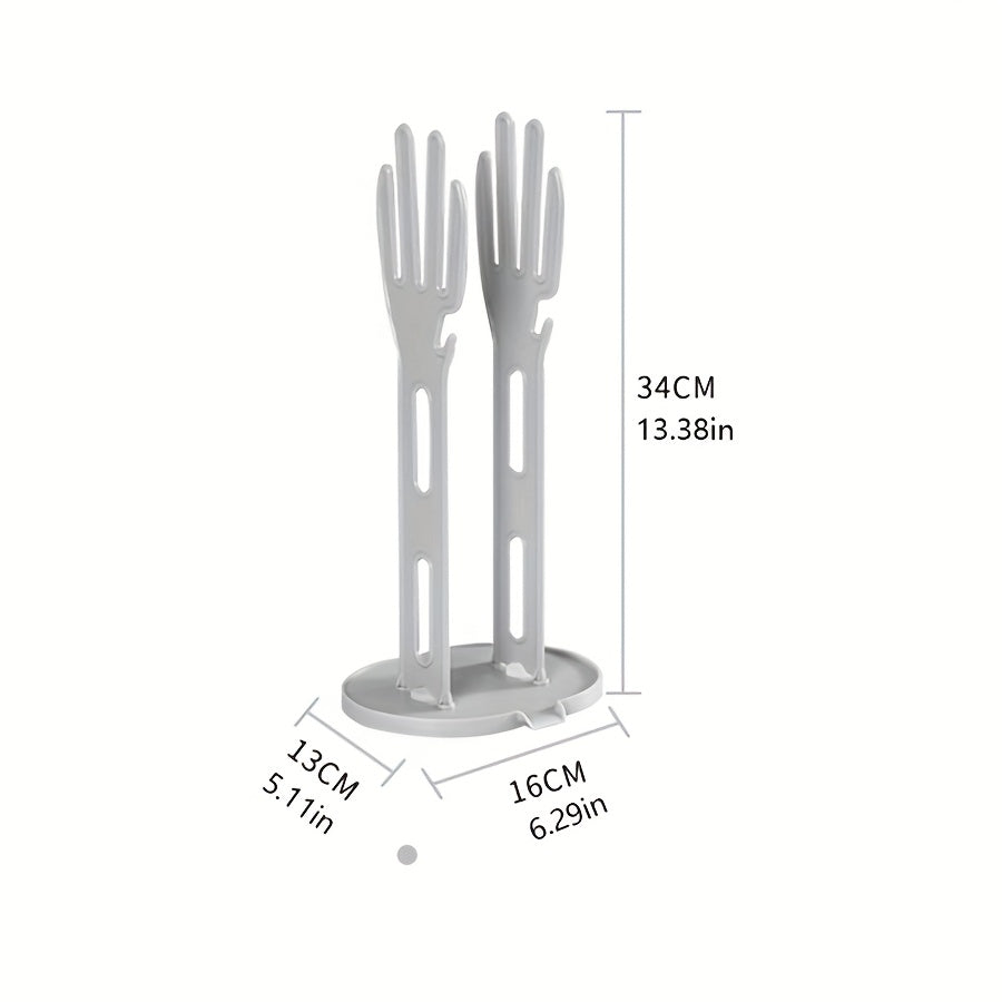 [Drying Rack] Drying Rack for Kitchen Rubber Gloves | Holder for Gloves and Storage Rack for Towels in Kitchen and Bathroom