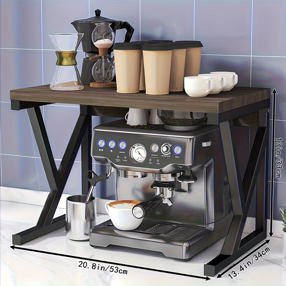 Countertop Shelf Organizer, Coffee Bar Accessories, Spice Rack,