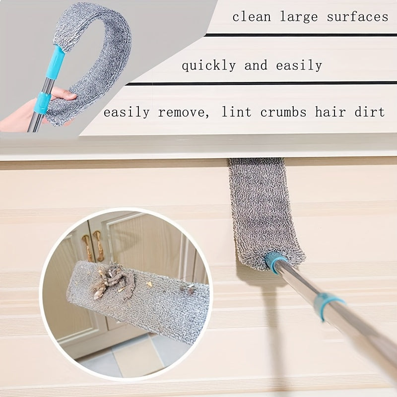 1pc Innovative Bed Bottom Cleaning Duster - Advanced Crevice Cleaner with Static-Electricity Dust Capture, Efficiently Sweep Away Hidden Dust - An Essential Artifact for Your Home