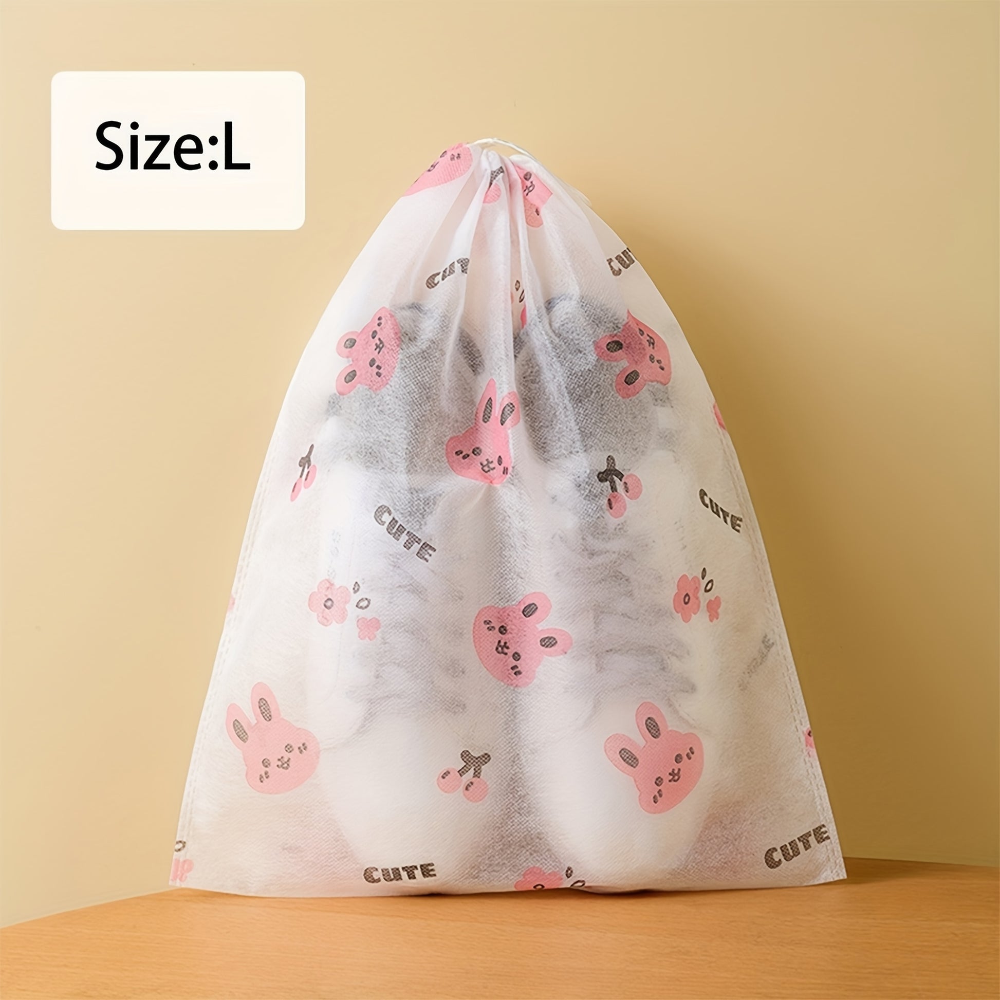 [10pcs Dustproof Shoe Storage] 10pcs Set Hanging Shoe Storage Bags - Stylish, Dustproof & Moisture-Resistant Organizer for Small to Large Shoes, Perfect for Home & Kitchen, Hanging Shoe Organizers
