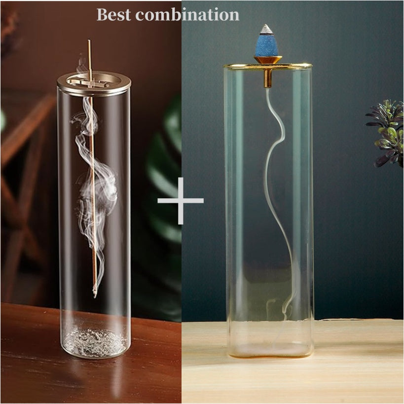 2pcs Incense Burner Zen Realm Set