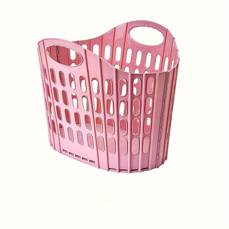 Home Space-Saving Foldable Laundry Basket, Large Capacity Clothes and Plush Toy Storage Bin, Laundry Baskets