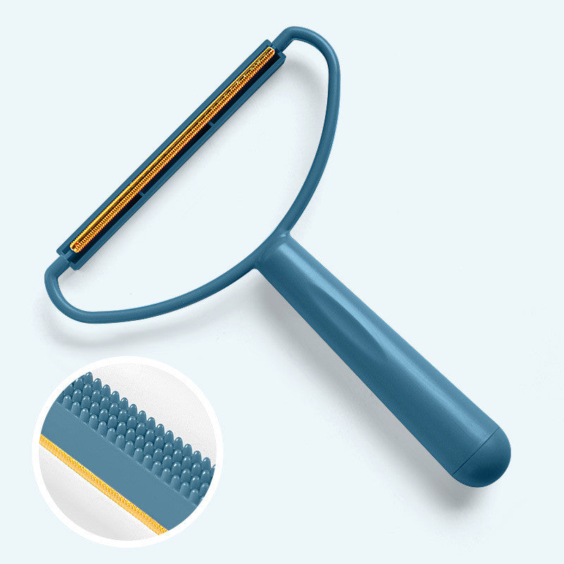No Electricity Needed Manual Lint Remover - Hard Firmness Reusable Trimmer for Coats, Sweaters, Carpet, Bedding, Pet Supplies - Plastic Handle, Attachment Included