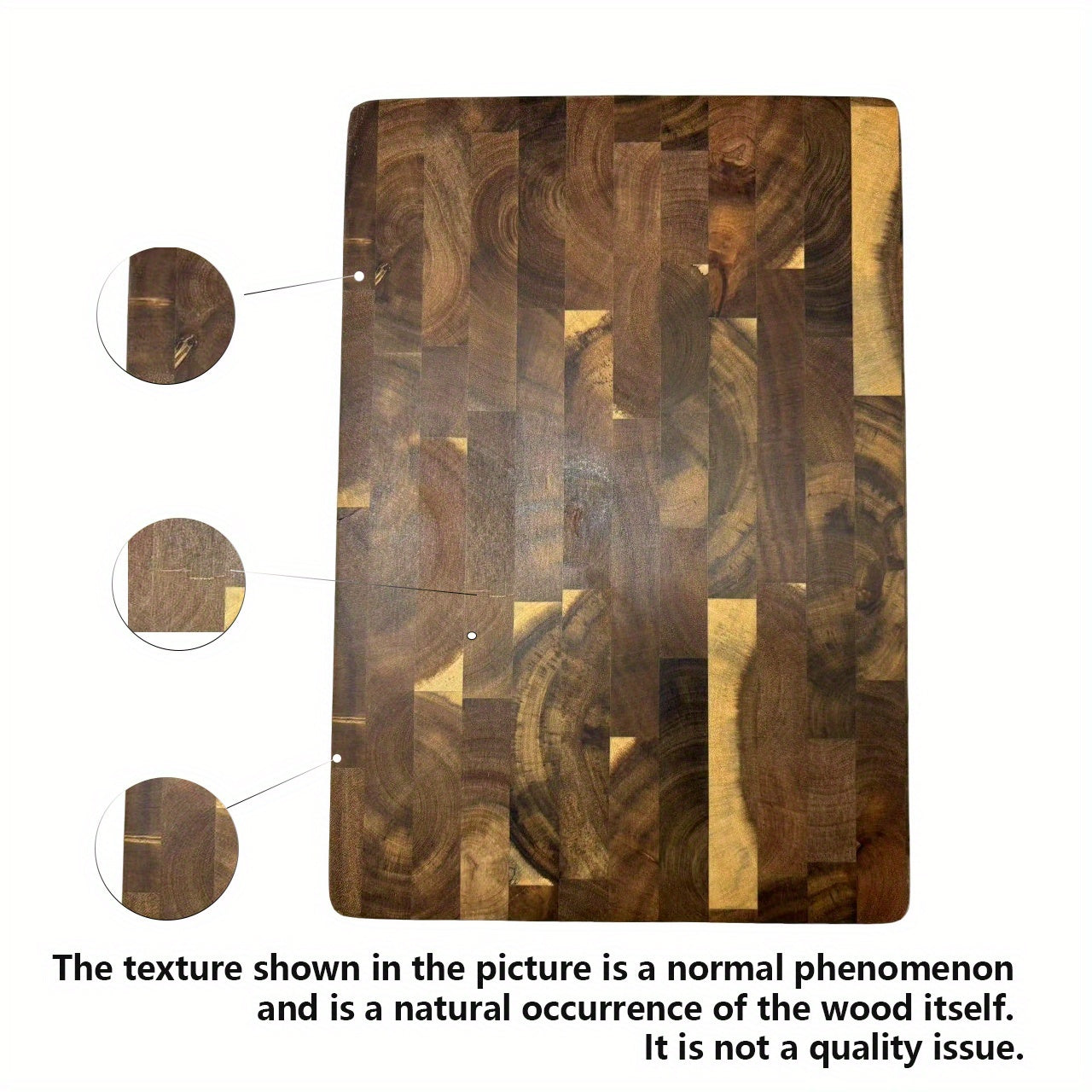 1pc Premium Acacia Wood Cutting Board - Double-Sided, Durable & Hygienic Kitchen Essential for Meat, Cheese, Bread, Vegetables & Fruits - Rustic Design with Natural Wood Grain, Perfect for Home & Professional Use, Food Preparation | Stylish Chopping Board