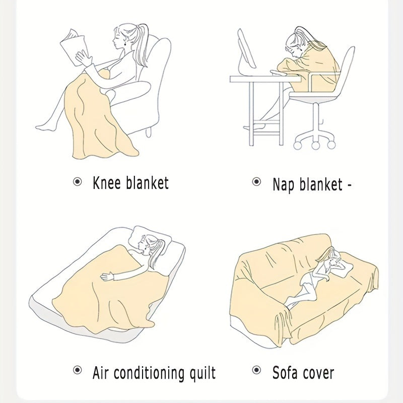 1pc Modern Tassel Sofa Throw Cover - Hand Washable Blend, Universal Fit for Armchair to Sectional Sofas, Botanical & Abstract Cat Patterns, Furniture Protector for Home & Office Decor