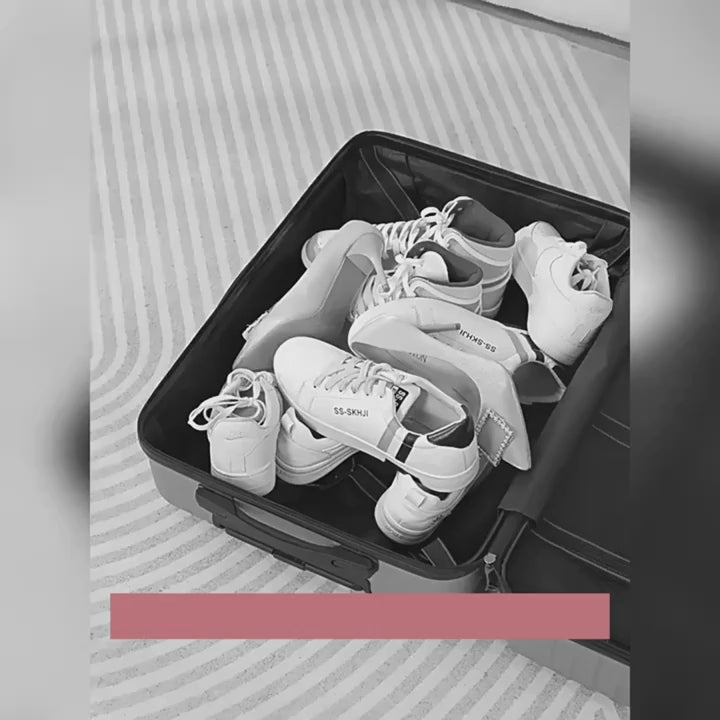 [10pcs Dustproof Shoe Storage] 10pcs Set Hanging Shoe Storage Bags - Stylish, Dustproof & Moisture-Resistant Organizer for Small to Large Shoes, Perfect for Home & Kitchen, Hanging Shoe Organizers