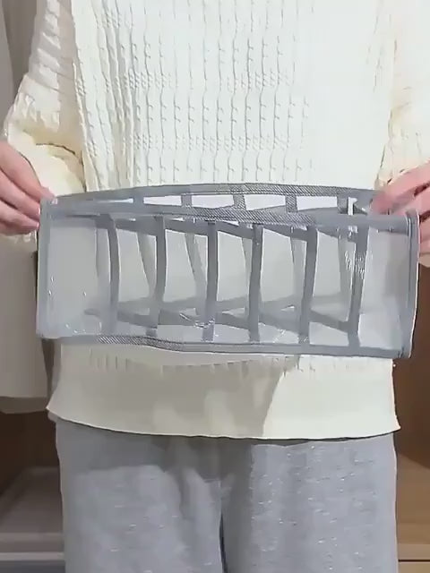 [7 Stackable Storage Bins] 7 Stackable Fabric Storage Bins