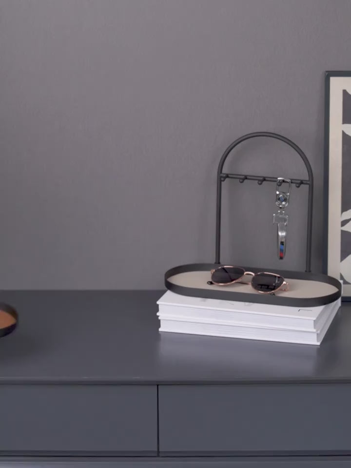 Modern Metal Key Holder & Organizer